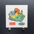 Charmander&Bulbasaur&Squirtle Decochara Seal Sticker bread sticker 20th anniversary Japanese (2.LP) - JariseStore